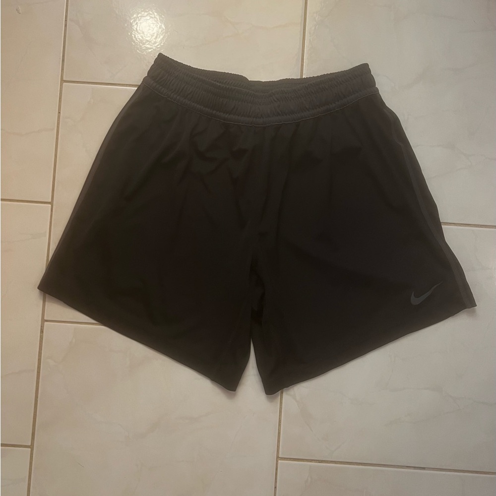 Nike Women’s Dri-Fit Black with Charcoal Accents Athletic Shorts